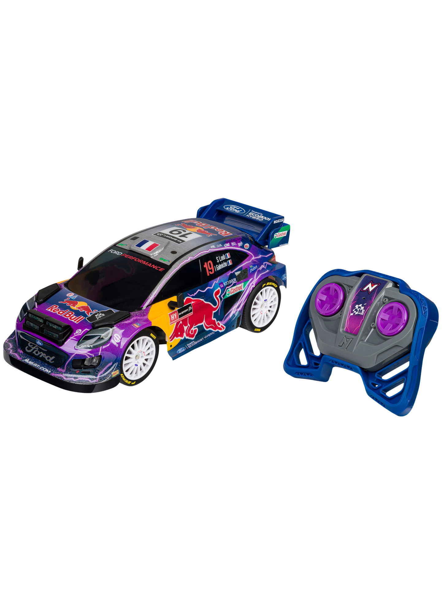 Remote Control M-Sport Puma- Sébastien Loeb- Monte Carlo 2022- Winner- 1/18th Scale- by NIKKO