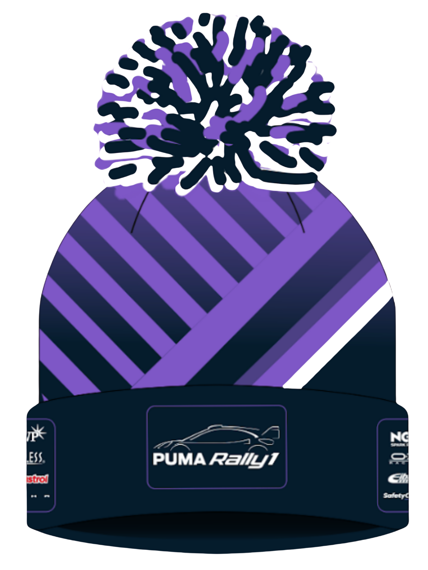 M-Sport 2025/2026 Purple Bobble Hat- Limited Quantity