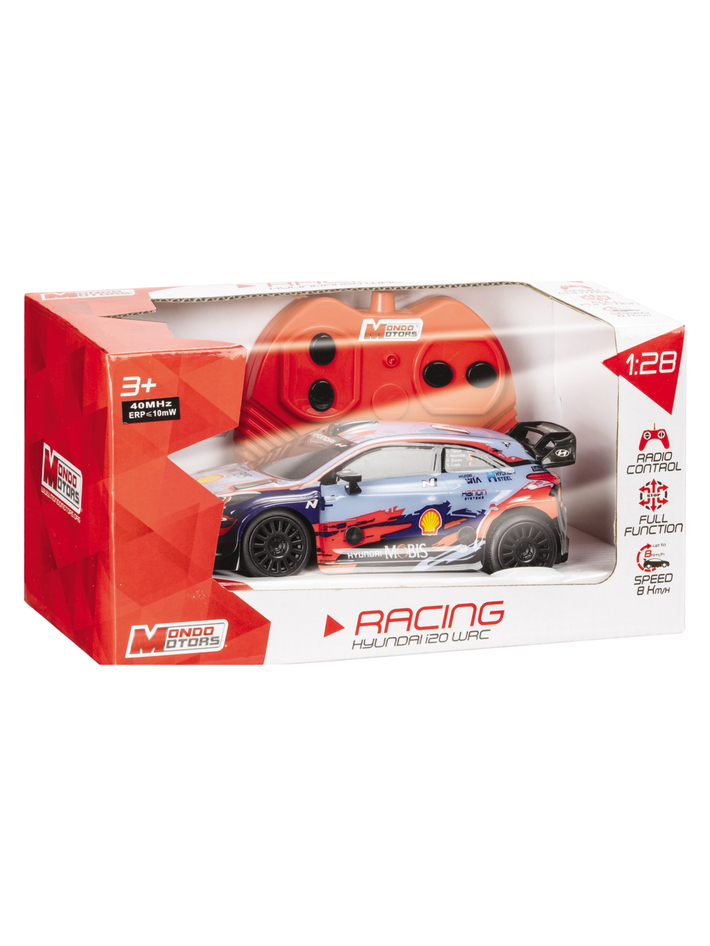 Remote Control Hyundai Motorsport i20 Coupe 2020 in 1/28 Scale