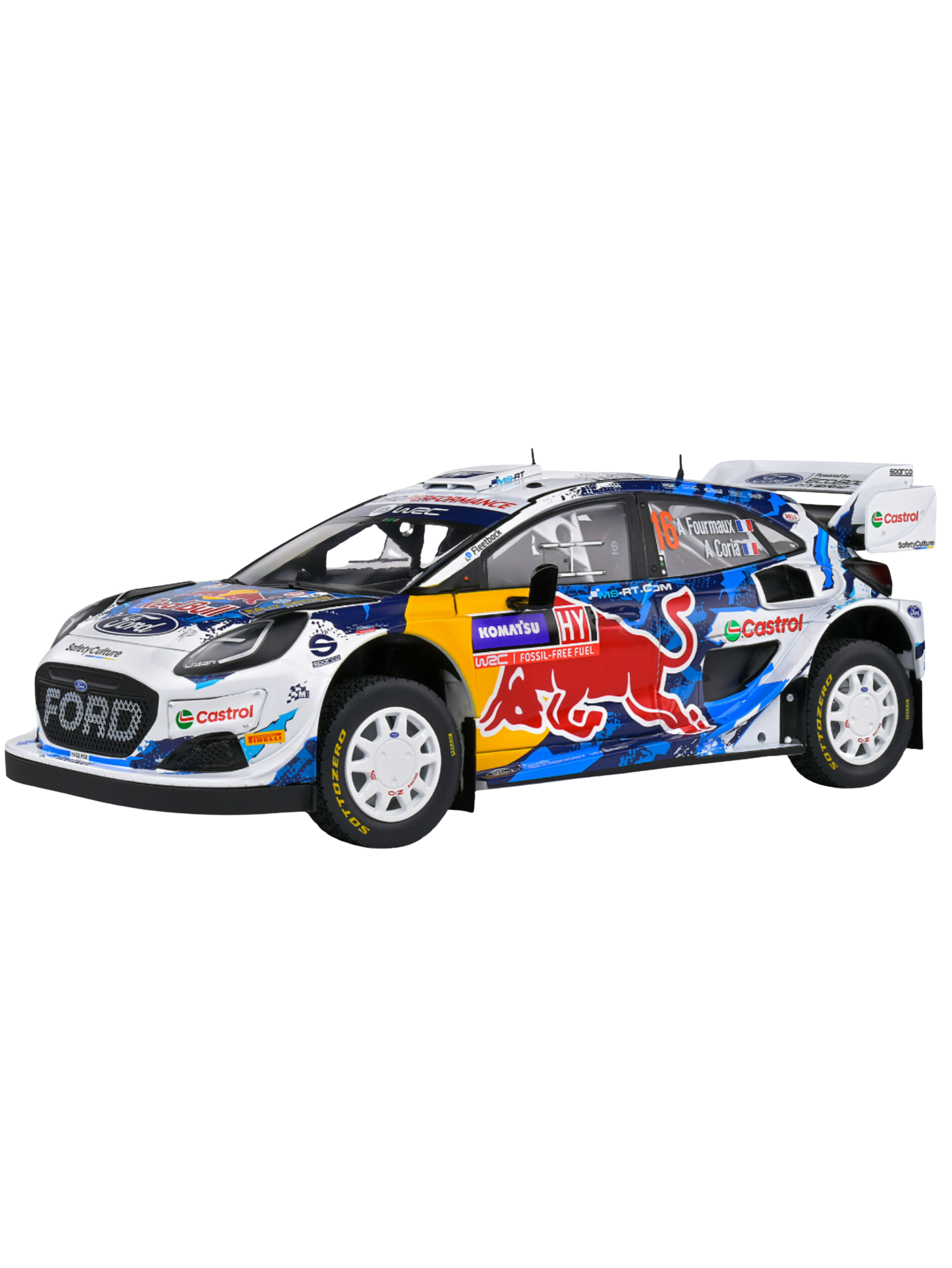 M-Sport Puma- Adrien Fourmaux- Sweden 2024- 1/18 Scale- by Solido