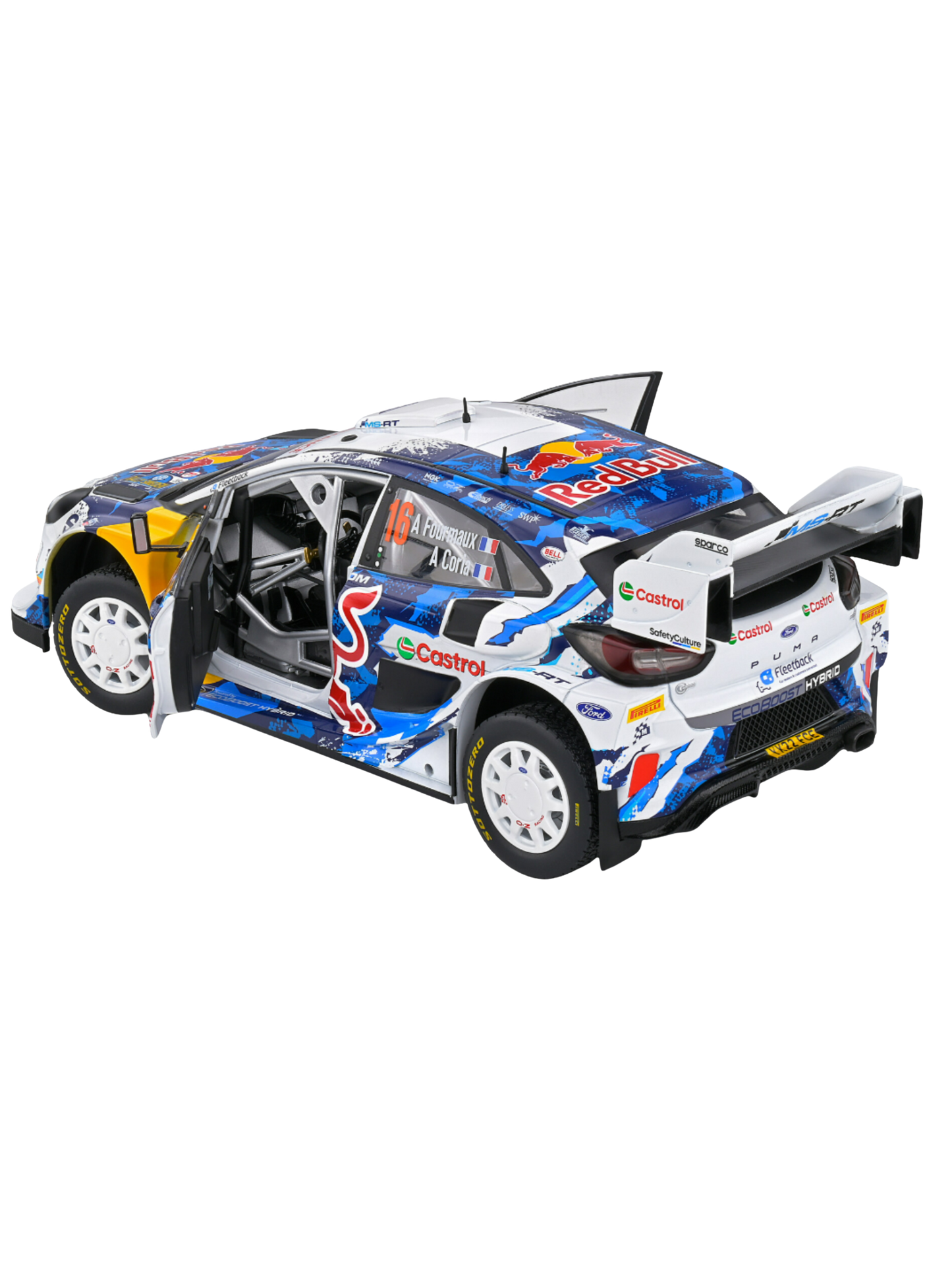 M-Sport Puma- Adrien Fourmaux- Sweden 2024- 1/18 Scale- by Solido