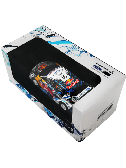 M-Sport Puma- Sweden 2024- Fourmaux- 1/43 Scale- by IXO