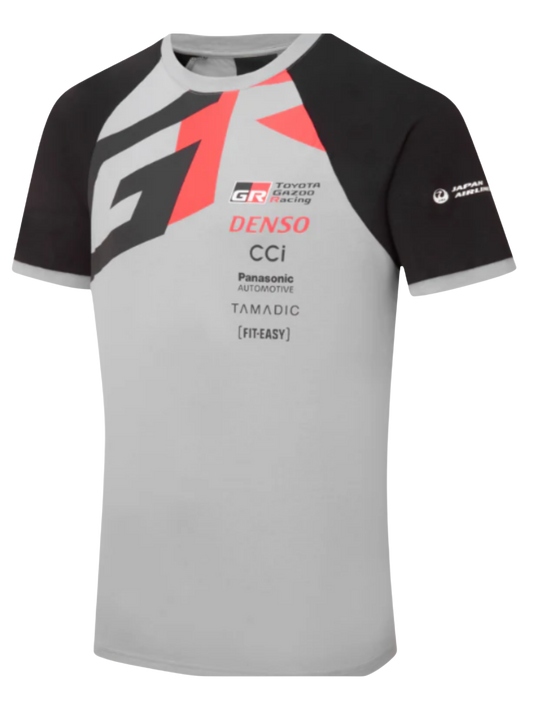 Toyota Gazoo Racing 2025/2026 Silver T-Shirt