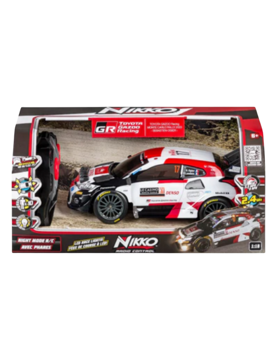 Remote Control Toyota Gazoo Racing Sébastien Ogier 1/18 Scale- Monte Carlo 2023 (CER FAN OFFER)